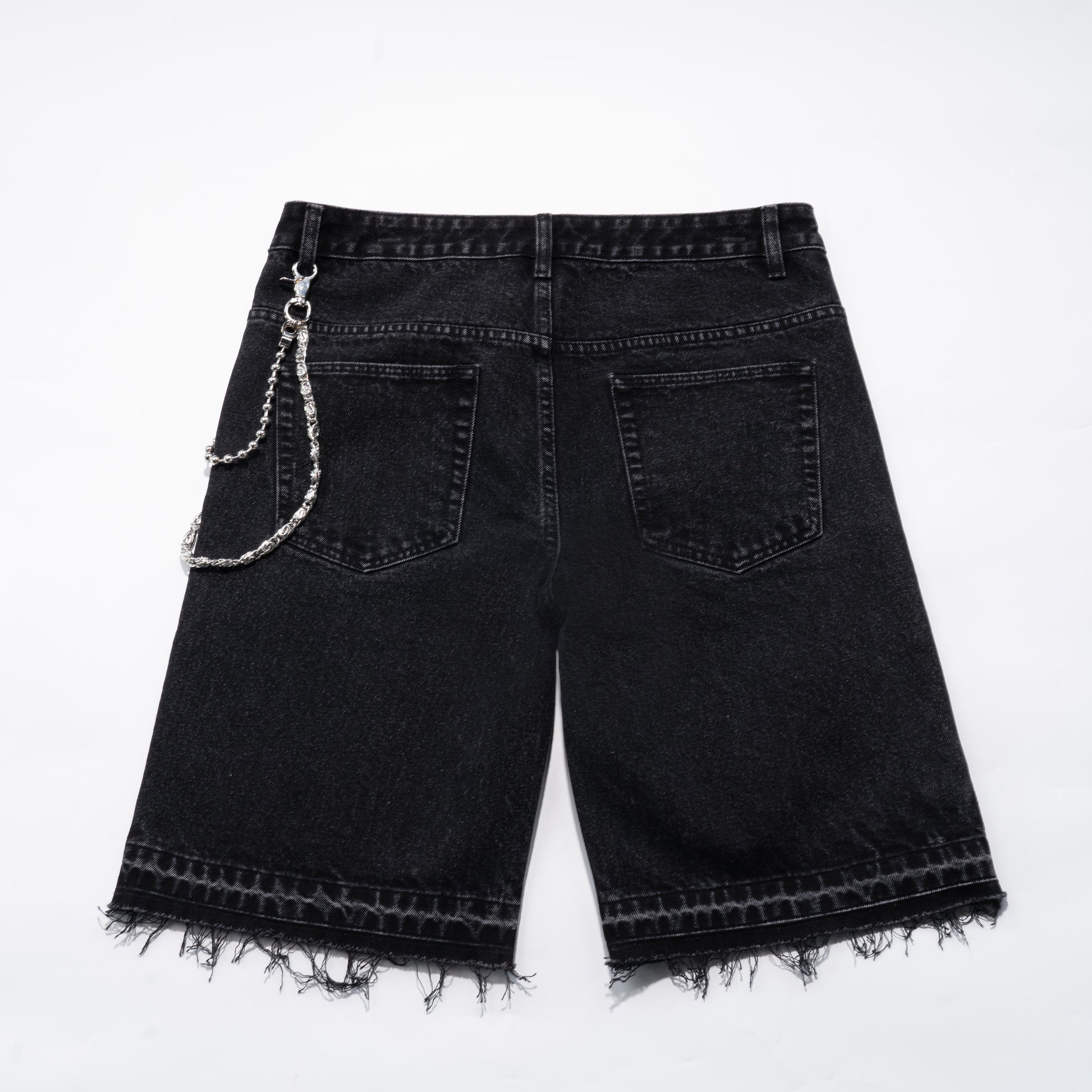 Silver Glow Bead  Woven Double  Chain