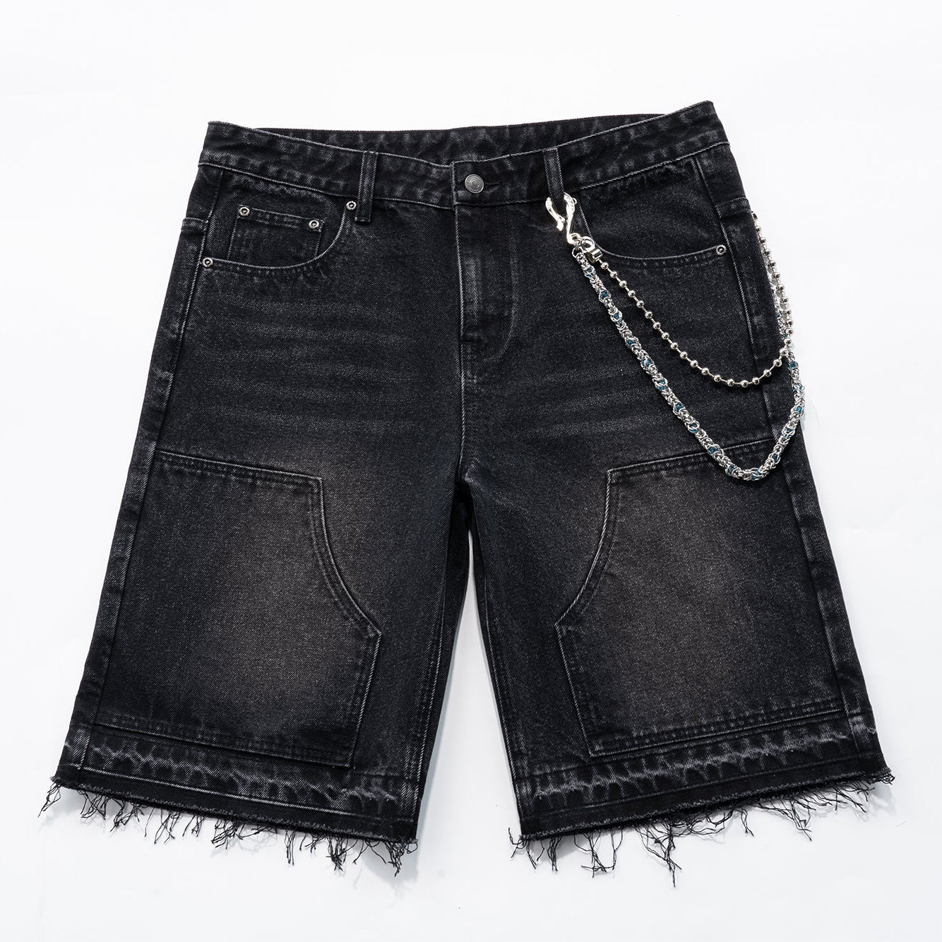 Crystal  blue Bead Chain