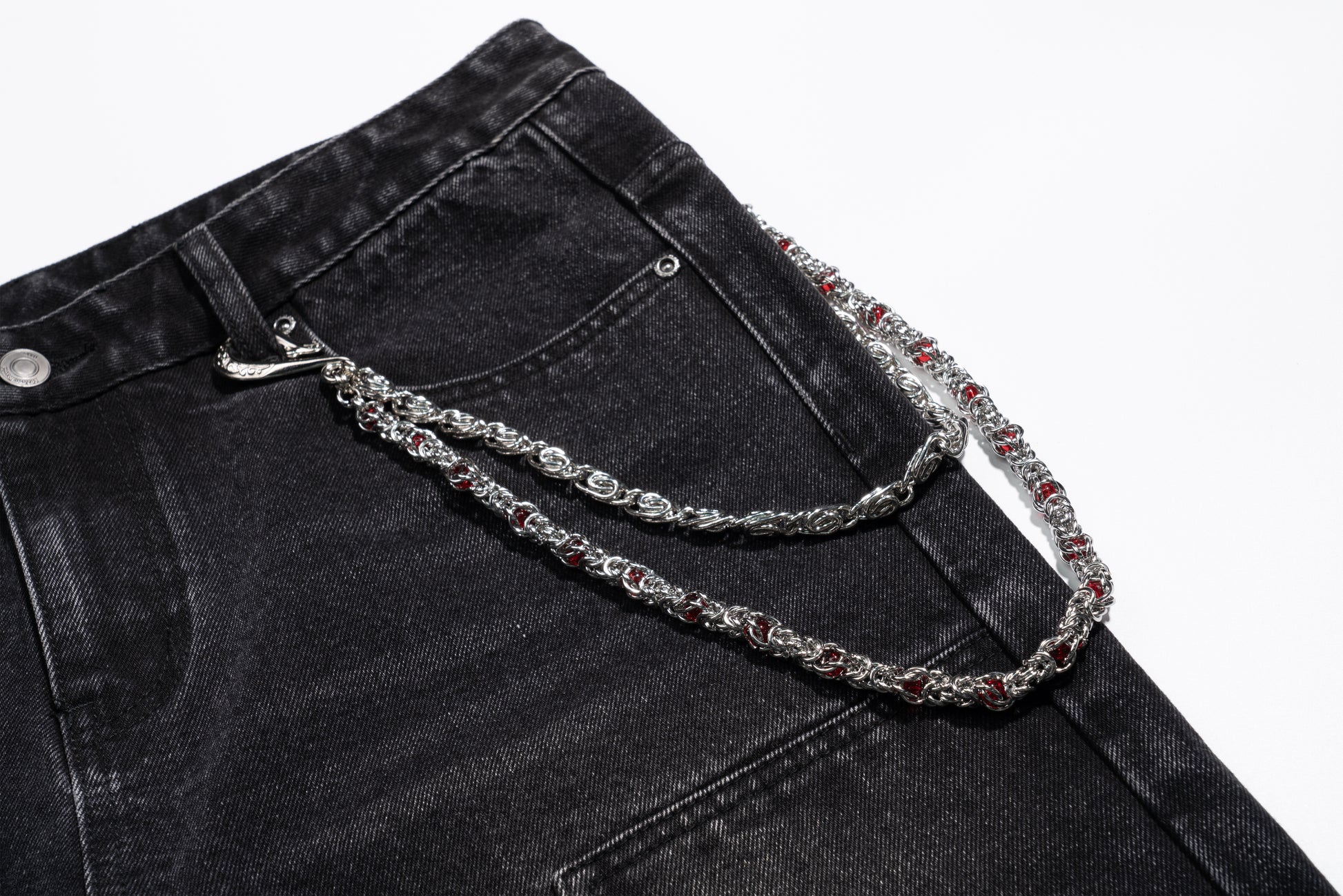 Ruby double chain