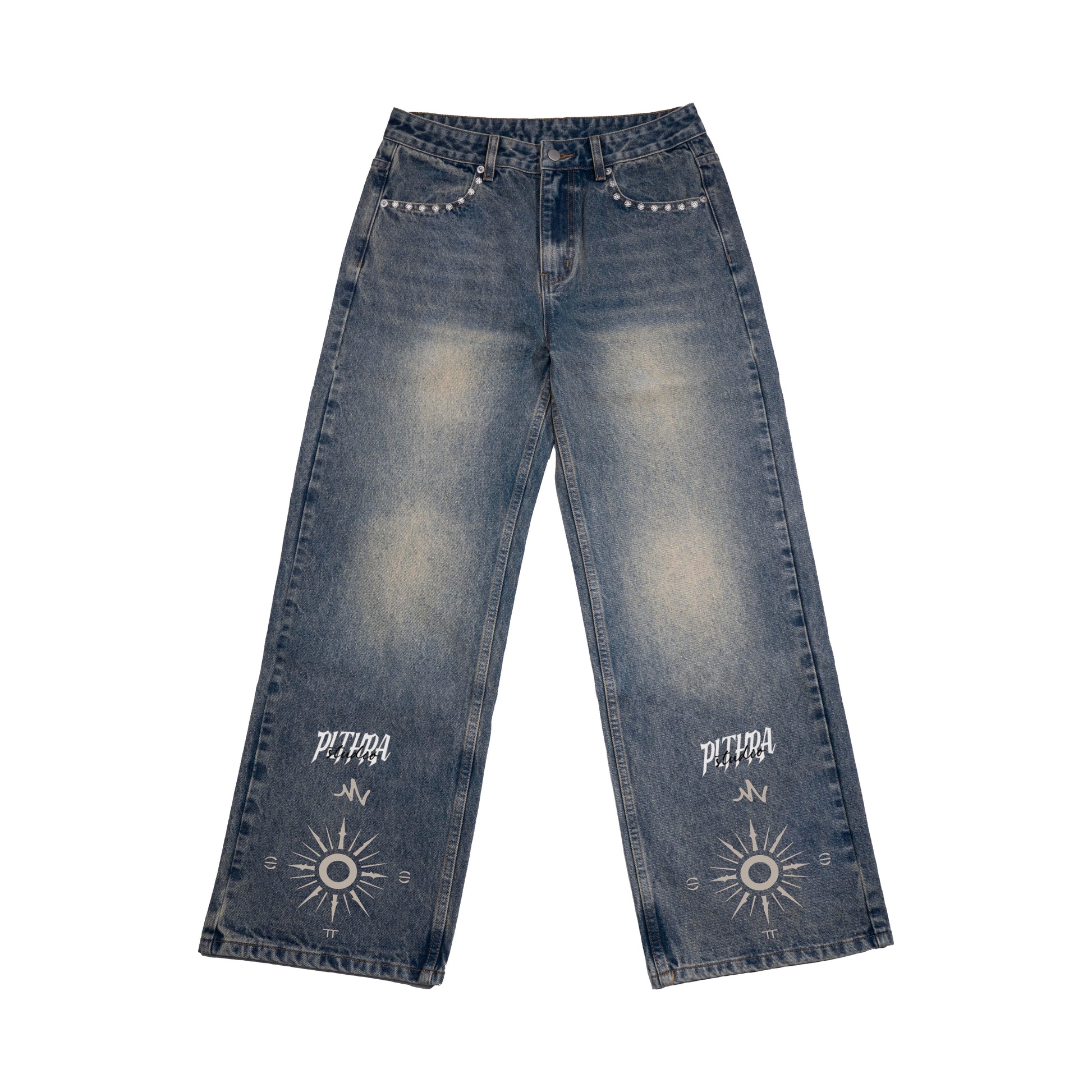 Studded - Retro Denim