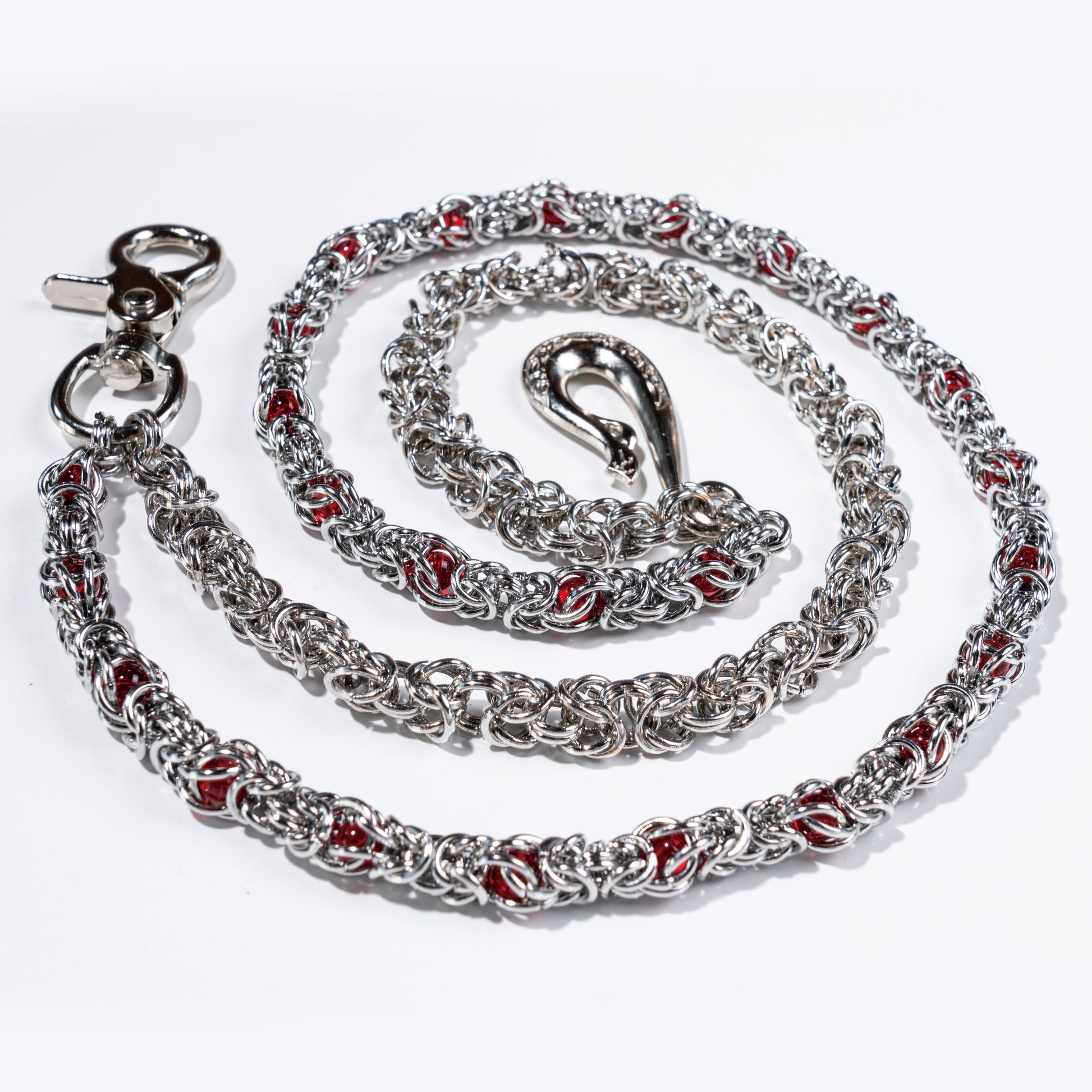 Red Diamond Double - Loop Chain