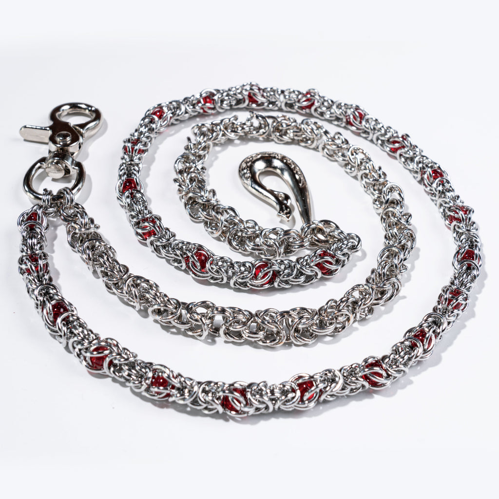 Red Diamond Double - Loop Chain