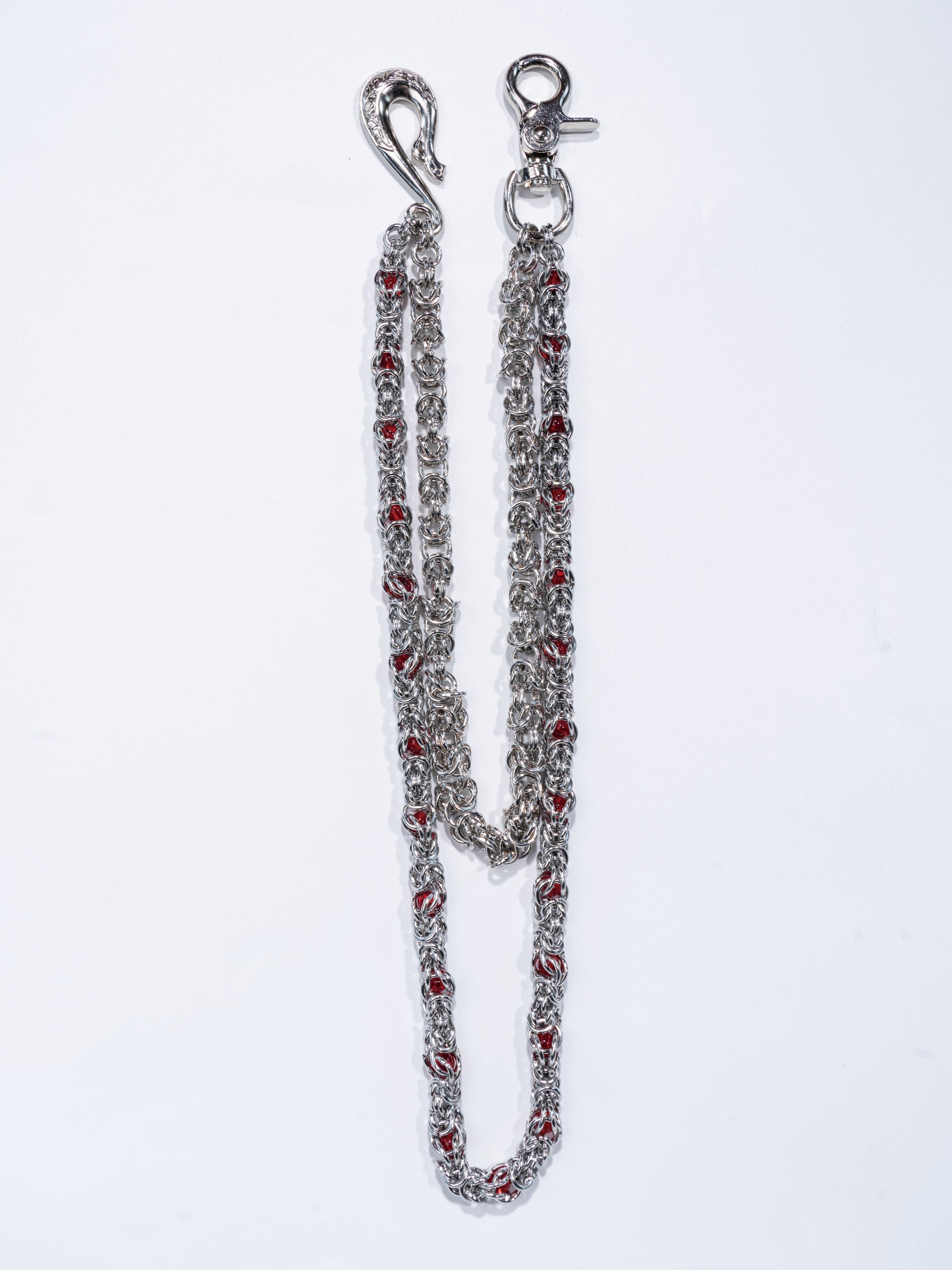 Red Diamond Double - Loop Chain