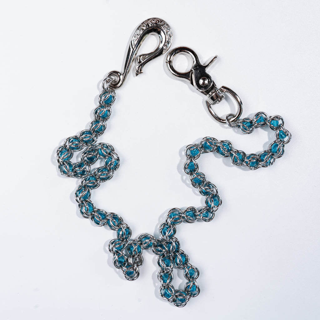 Lake blue single chain