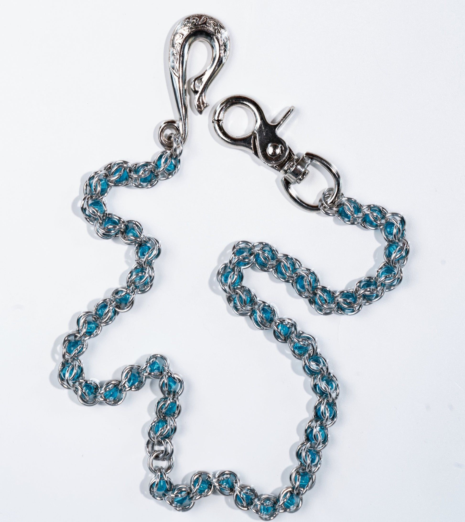 Lake blue single chain