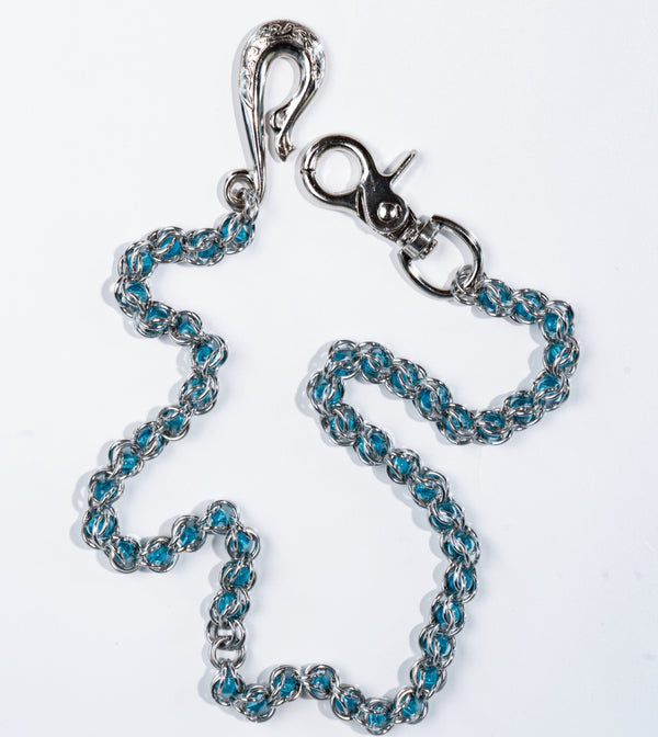 Lake blue single chain
